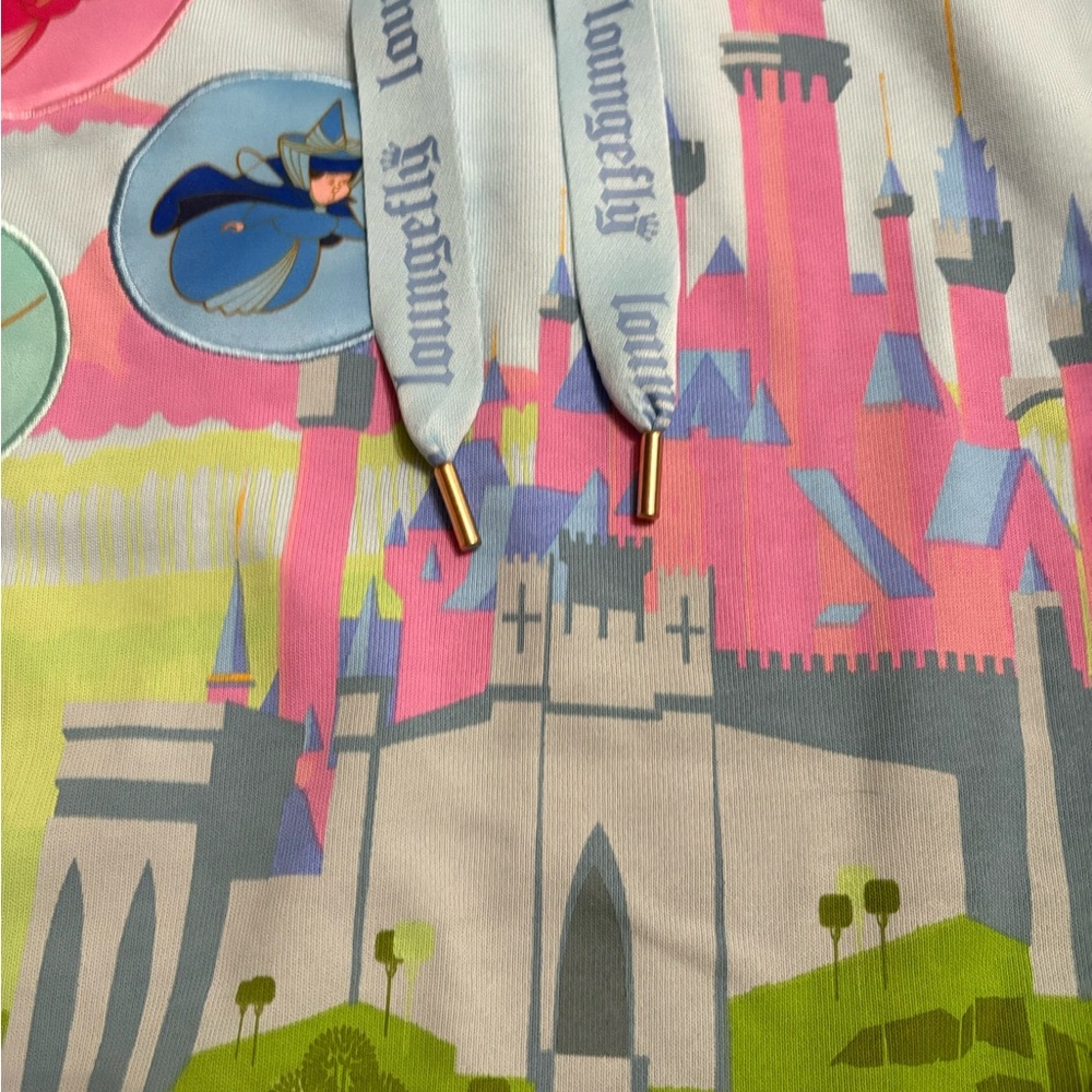 Sleeping beauty castle Hoodie
